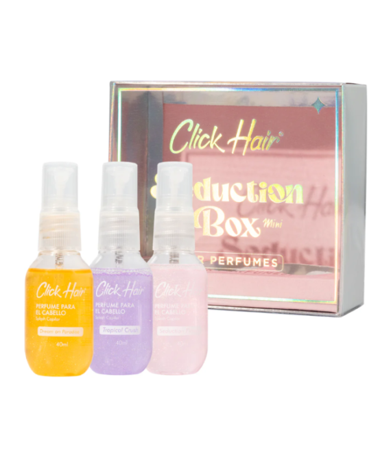 Click Hair – Kit Mini Perfumes Seduction Box Mix
