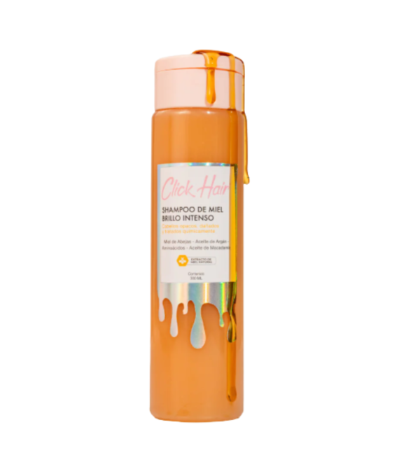 Click Hair – Shampoo de Miel Brillo Intenso 300ml
