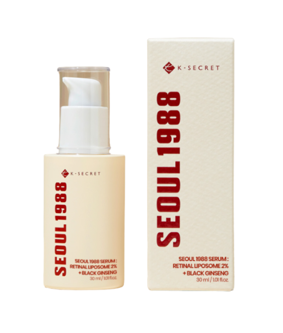 K – Secret – Serum Seoul 1988 Retinal Liposome 2% + Black Ginseng 30ml