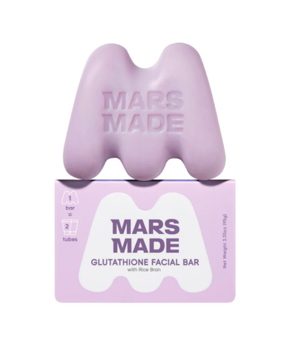 Marsmade – Limpiador Barra Glutathione with Rice Bran 95g