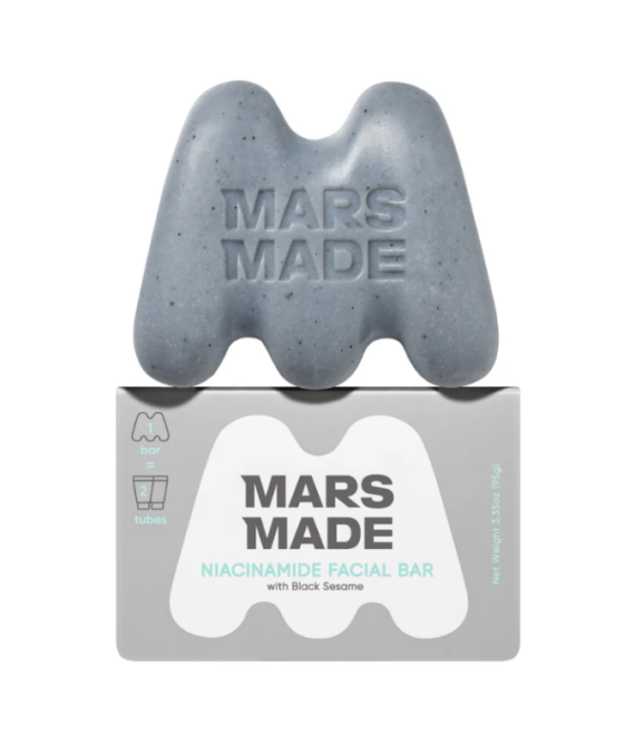 Marsmade – Limpiador Barra Niacinamide with Black Sesame 95g
