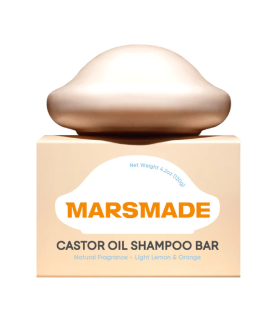 Marsmade – Shampoo Barra Castor Oil 120g