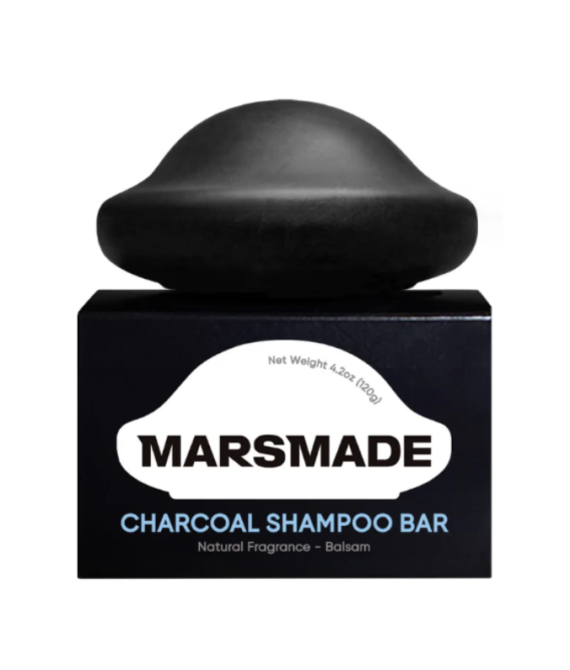 Marsmade – Shampoo Barra Charcoal 120g
