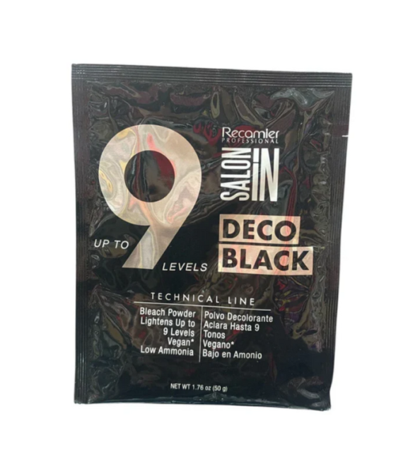 Recamier – Decolorante Deco Black 9 Salon In 50g