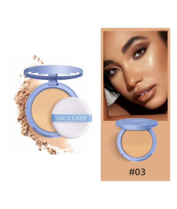 Sace Lady – Polvo Compacto Lasting Waterproof #03 10g