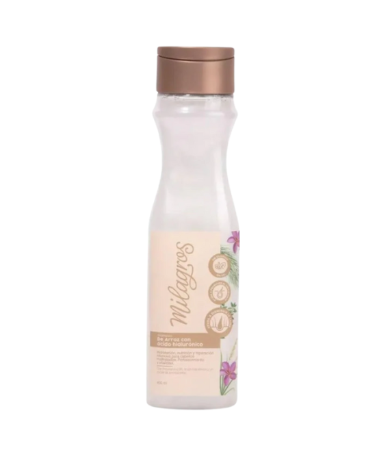 Milagros – Shampoo de Arroz y Ácido Hialurónico 450ml